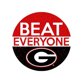 3 Inch UGA Beat Everyone Button