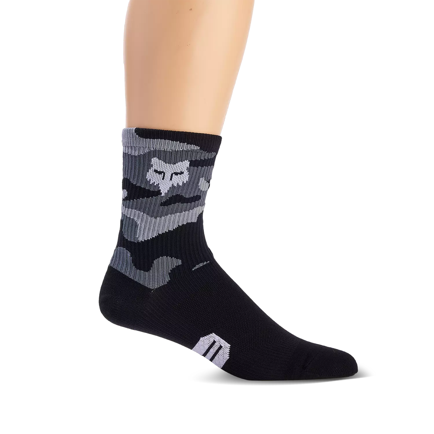 6 RANGER SOCK BLACK CAMO