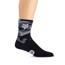 6 RANGER SOCK BLACK CAMO