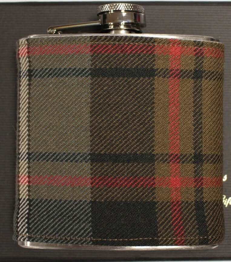 6oz Tartan Hip Flask - Made in tartan of your choice