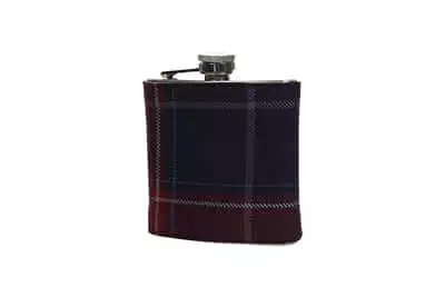 6oz Tartan Hip Flask - Made in tartan of your choice