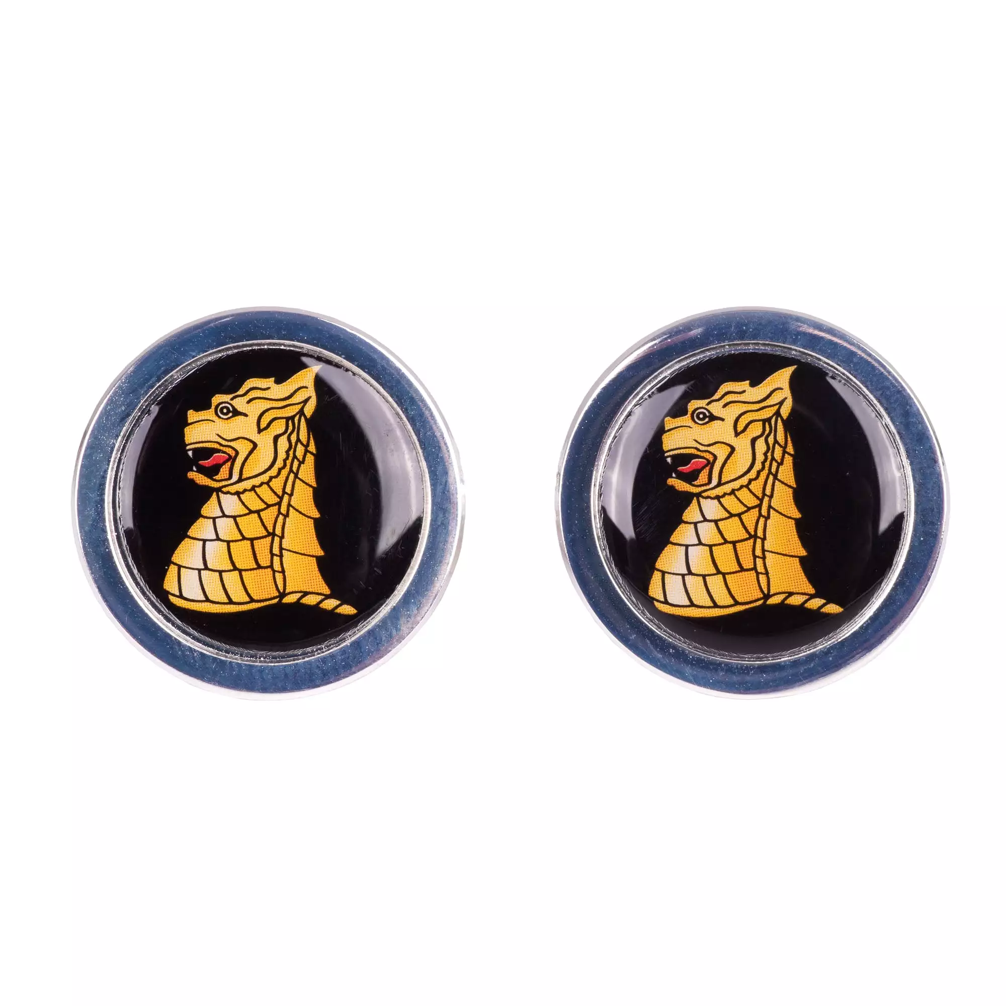 77 Bde Enamelled Cufflinks - Pairs - Boxed