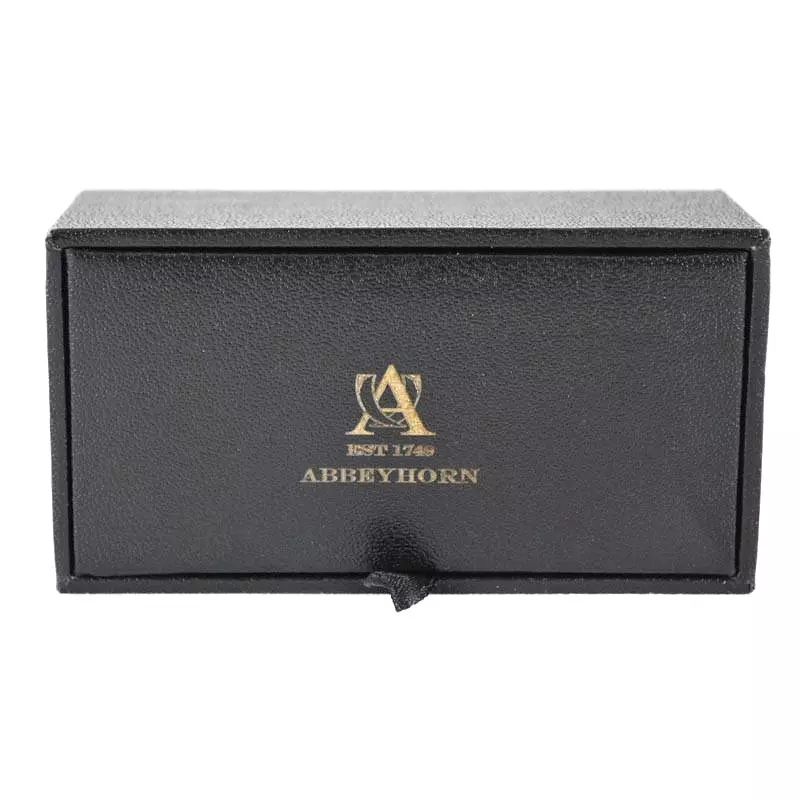 ABBEYHORN Cufflinks - Cow Horn Marquis