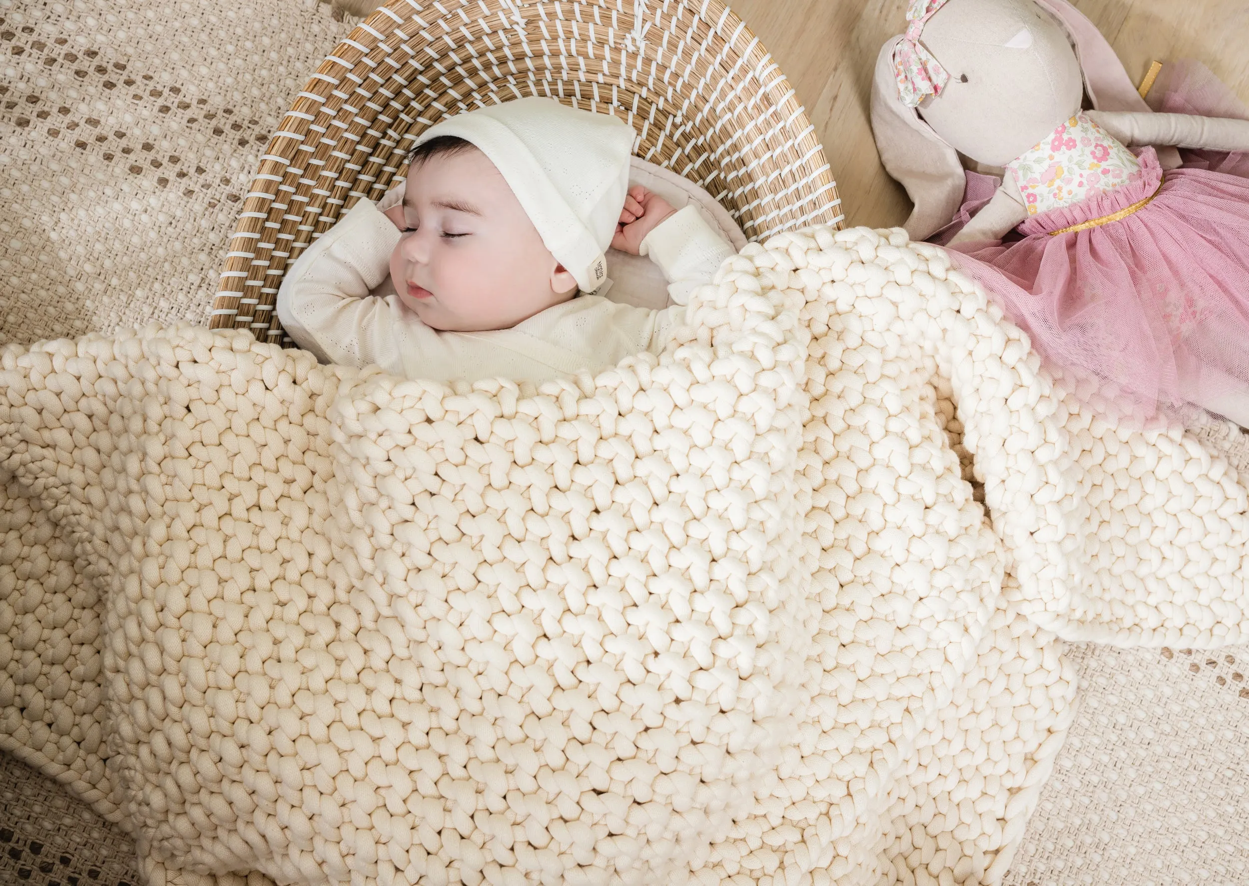 ALMA BLANKET-BL10-WHITE