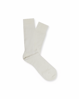 Alvar – Cotton Socks – Pearl