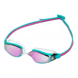 Aqua Sphere Fastlane - Pink Turquoise:Pink Titanium Mirrored