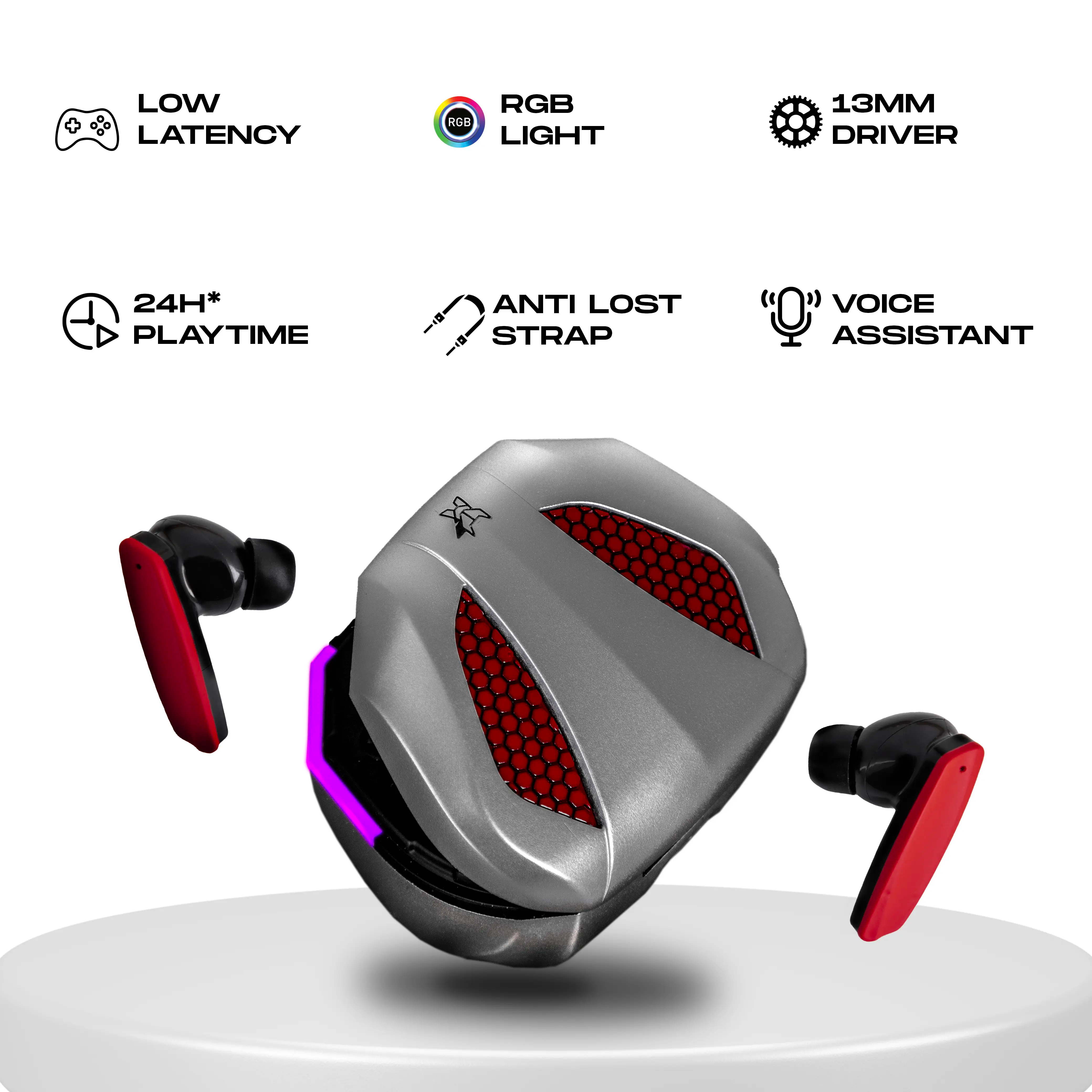 Arctic Fox True-Wireless Auto Pods Earbuds