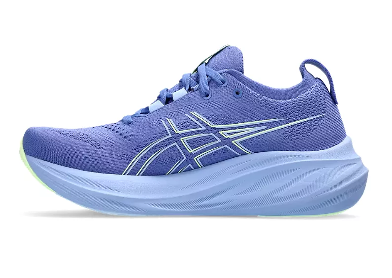 Asics Gel-Nimbus 26 (B Width) - Sapphire/ Light Blue (Womens)