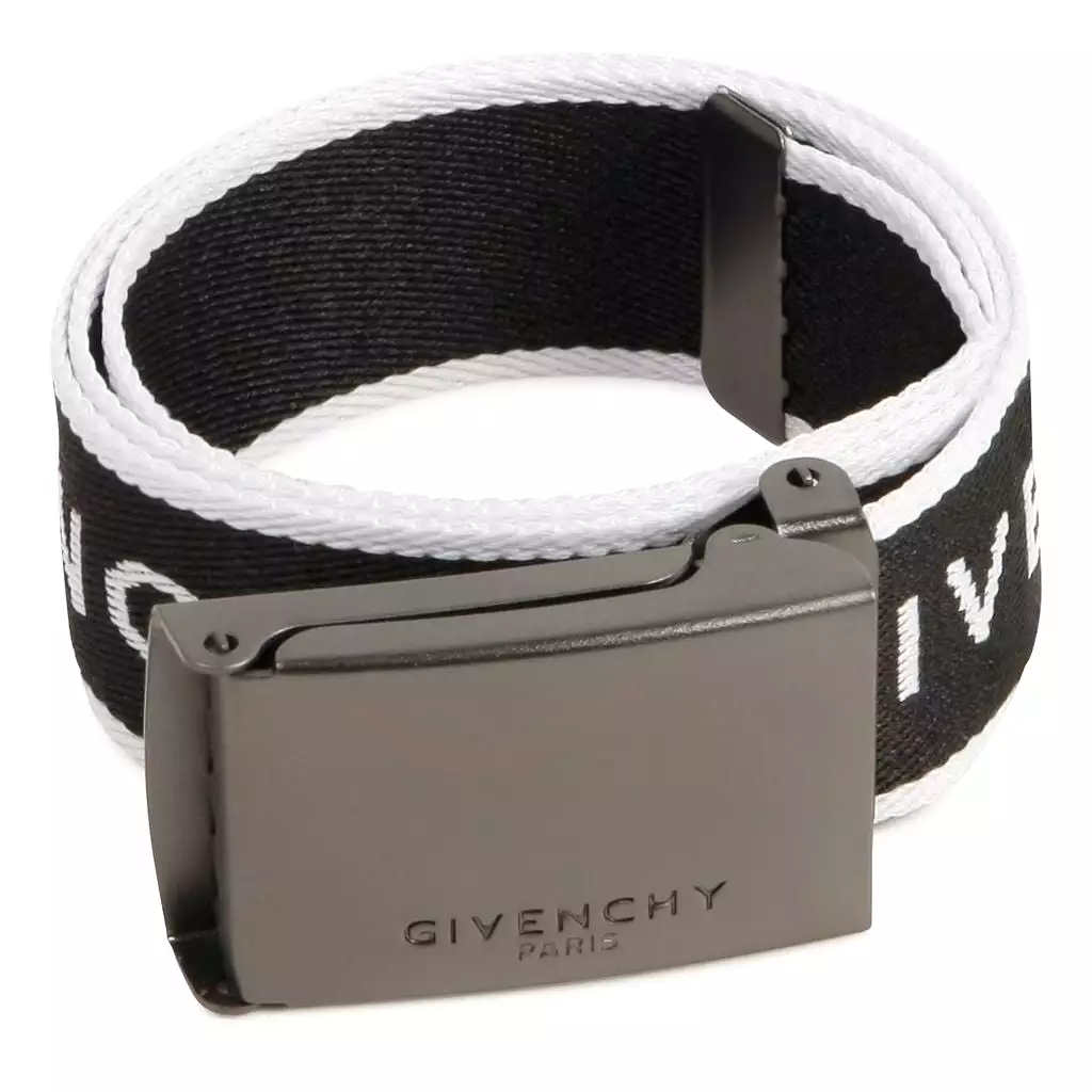 Black & White Logo Belt