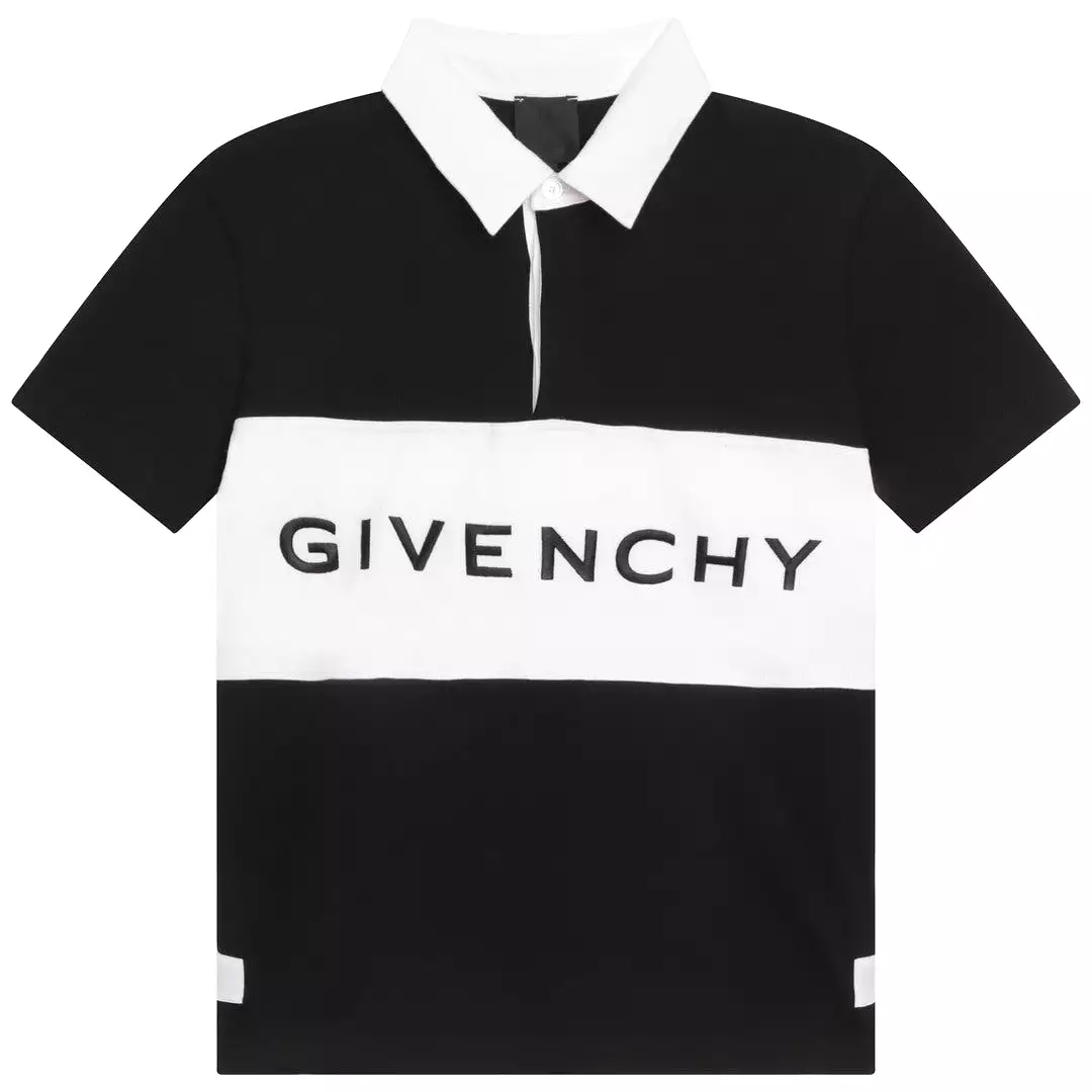 Black & White Logo Polo