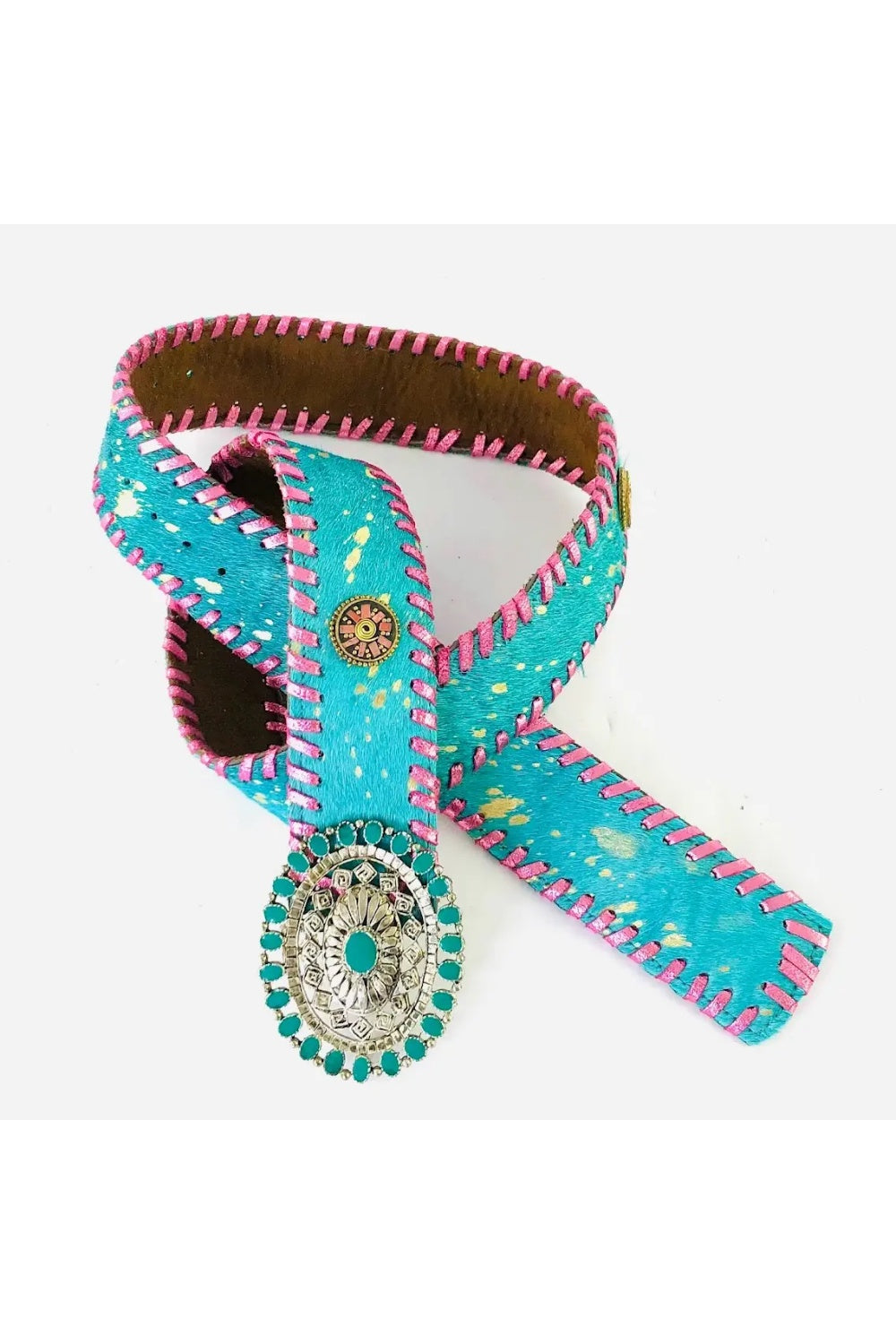 BOHO TEXAS BELT TURQUOISE