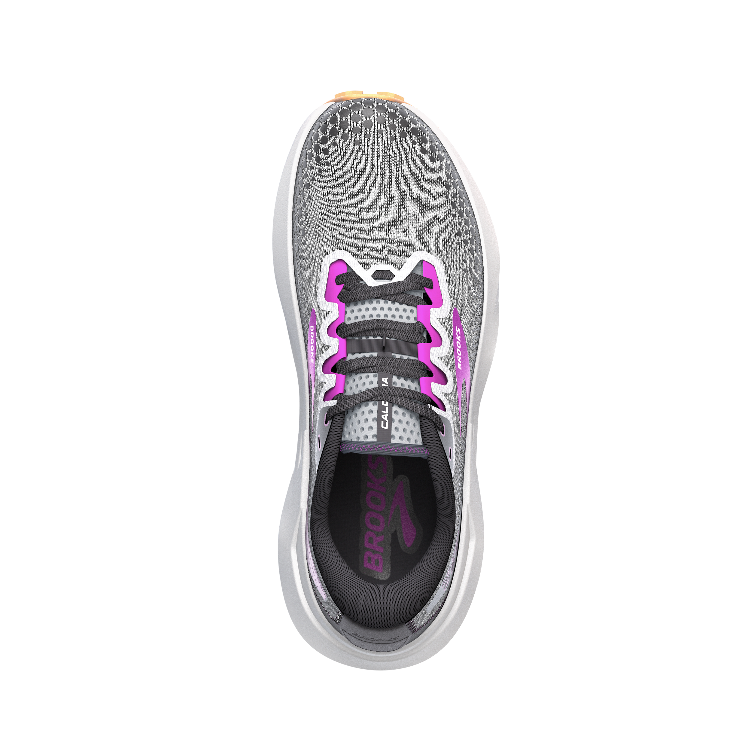 Brooks Caldera 6 (B Width) - Oyster/Blackened Pearl/Purple (Womens)