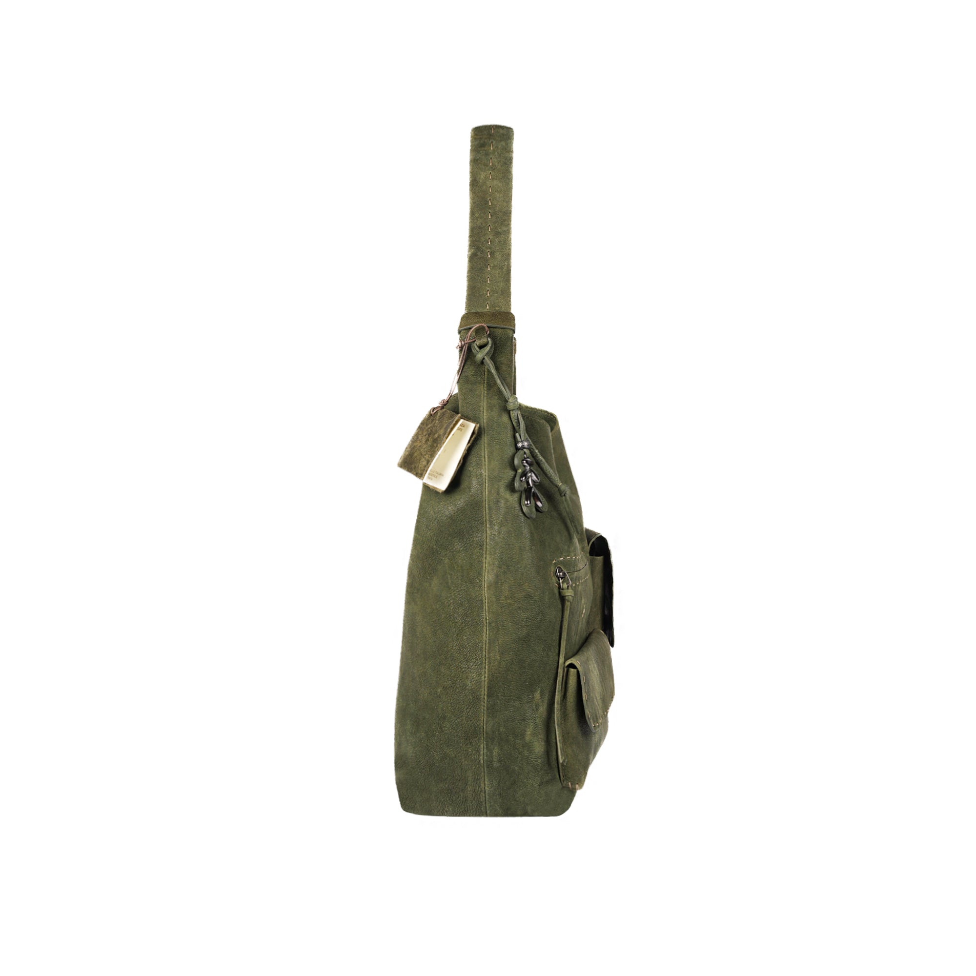 Canotta Pocket M Grattato Olive