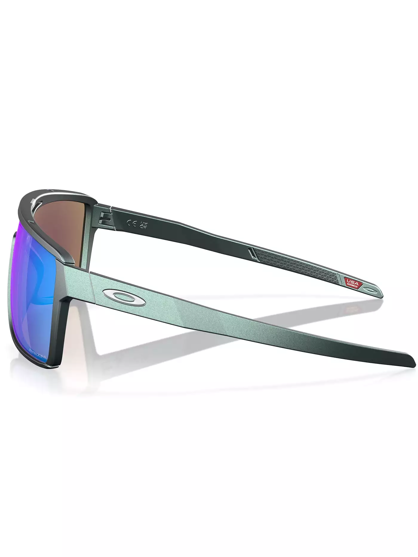 Castel Matte Silver Blue Colorshift/Prizm Sapphire Sunglasses