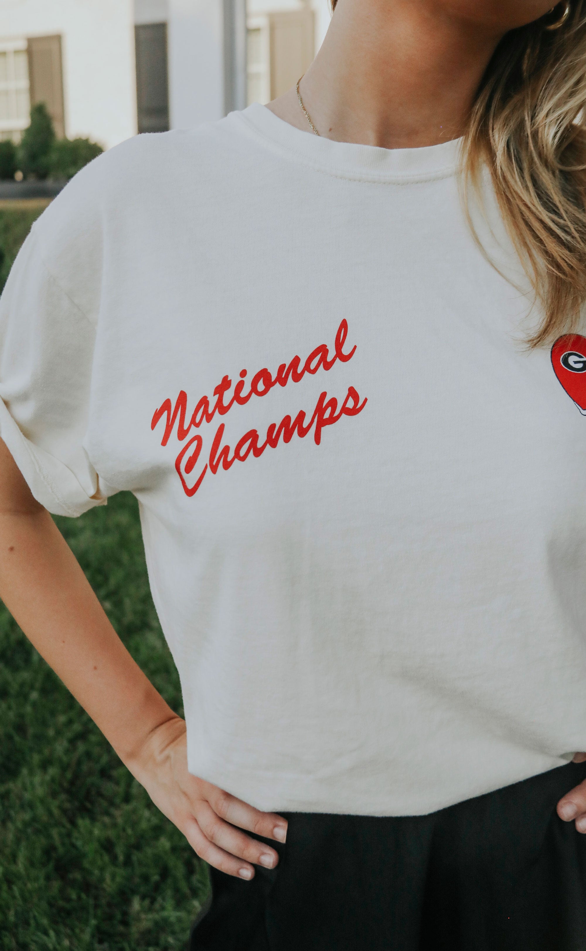 charlie southern: back to back national champs t shirt