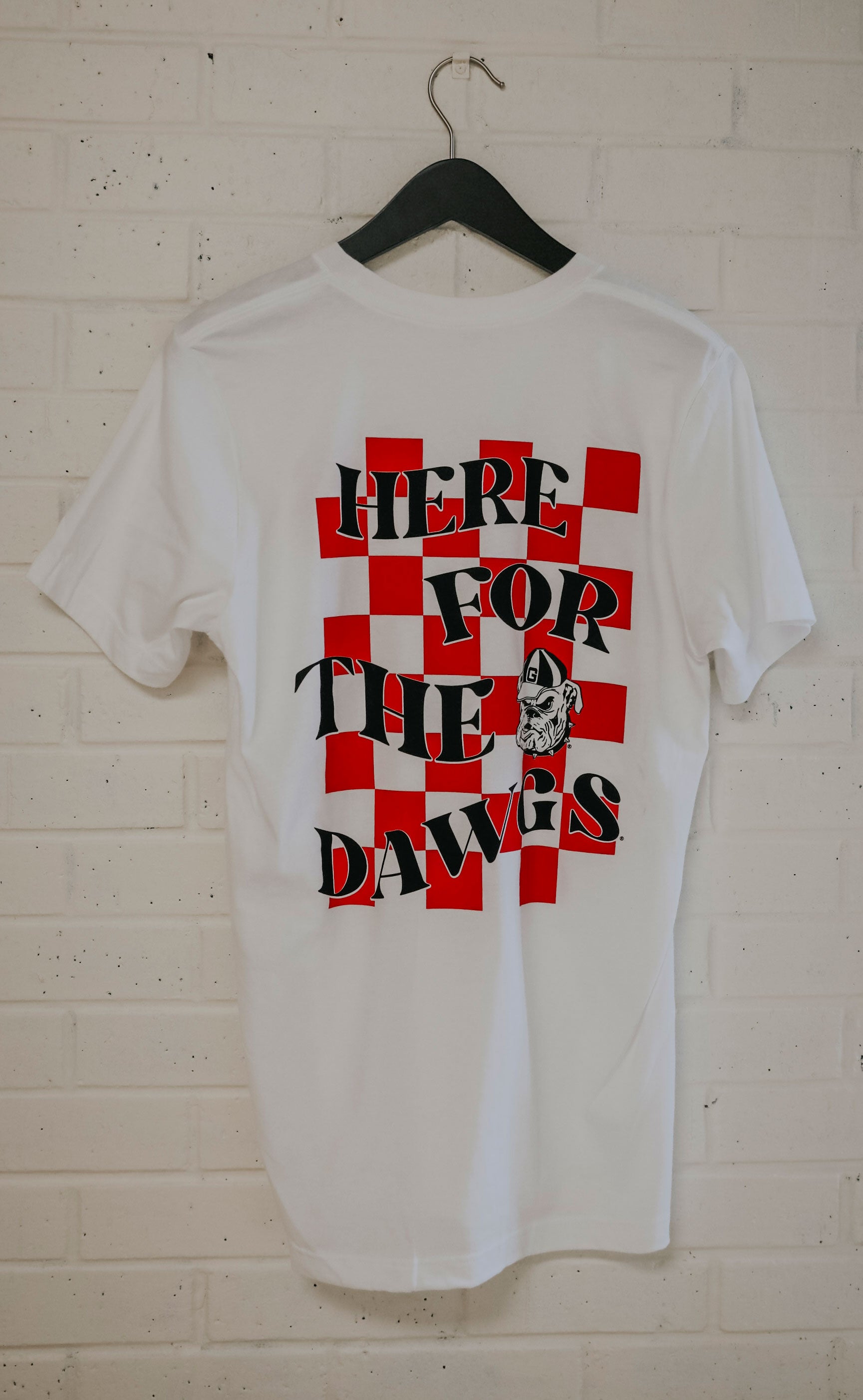 charlie southern: here for the dawgs t shirt