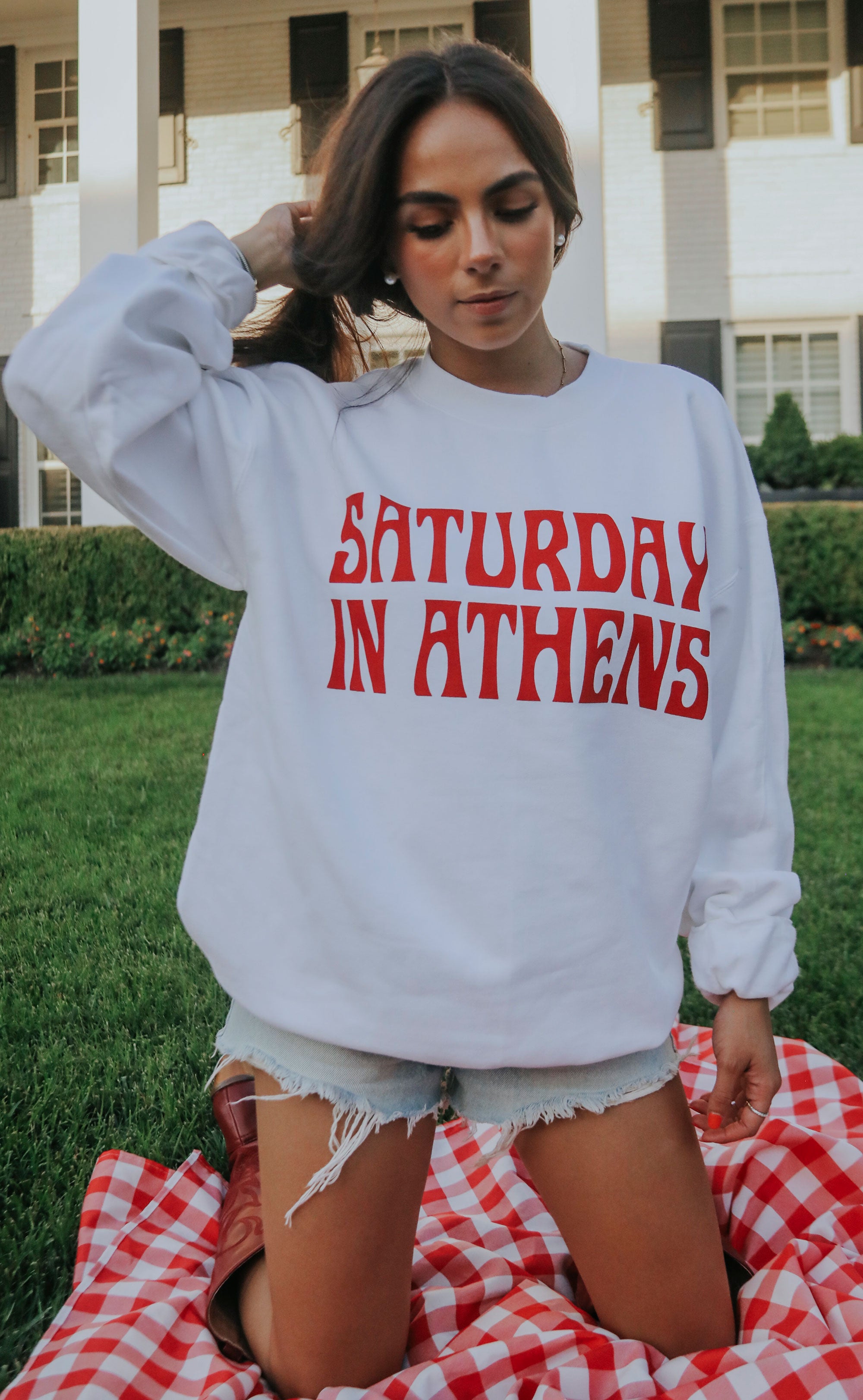 charlie southern: saturday in athens sweatshirt