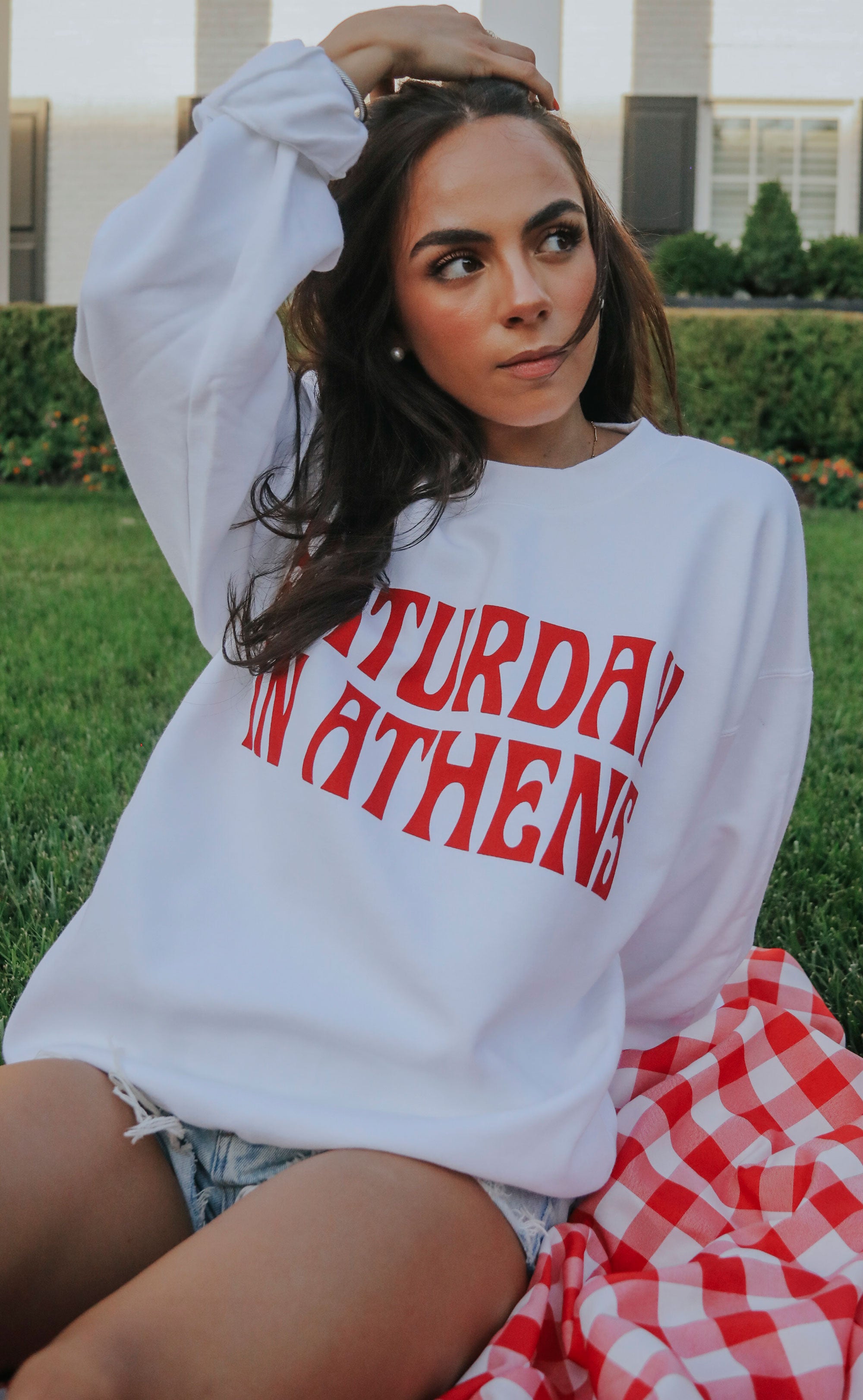 charlie southern: saturday in athens sweatshirt