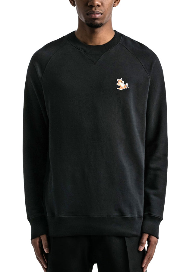 Chillax Fox Patch Classic Sweatshirt