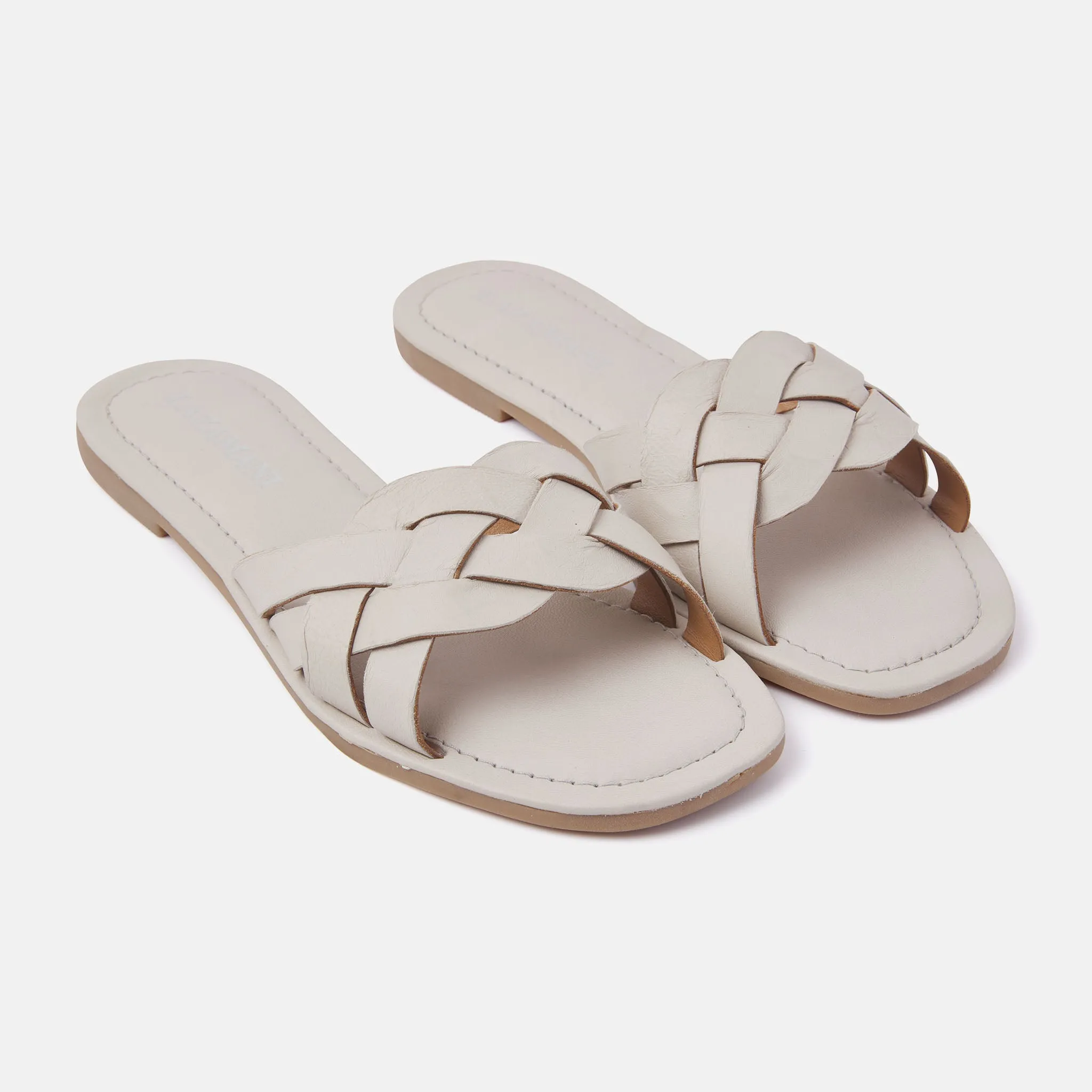 Dames Slippers 33.488 Oyster