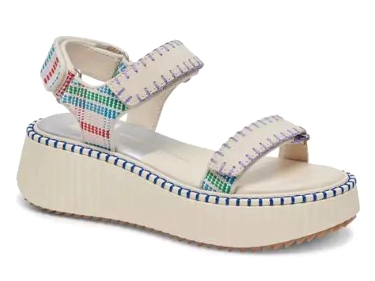 Dolce Vita: Debra in Ivory Multi Nubuck