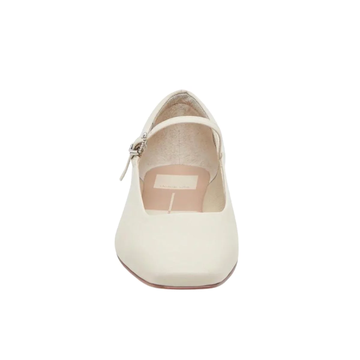 Dolce Vita Women's Reyes Ballet MJ Ivory Leather