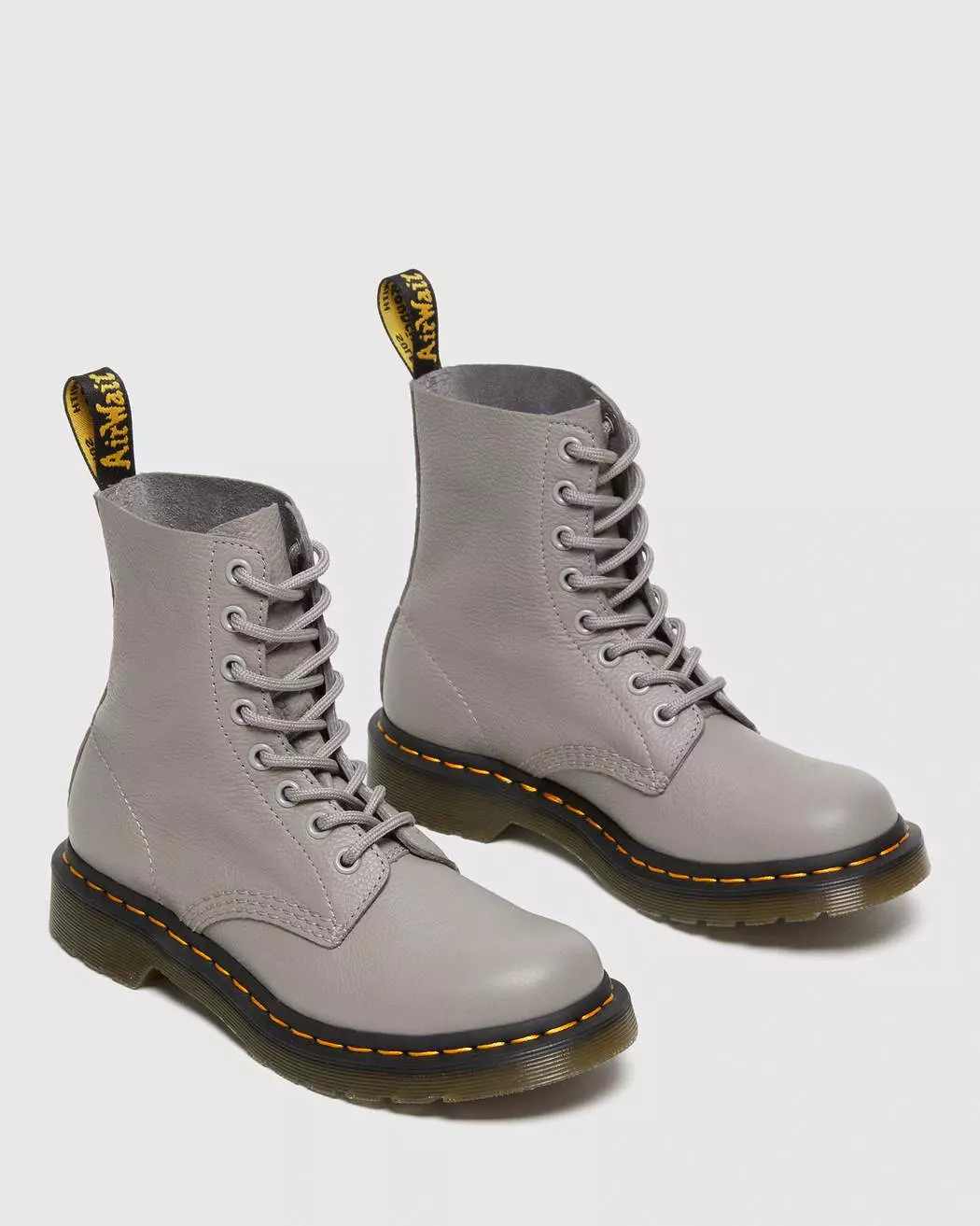 Dr Martens - 1460 Pascal Zinc Grey Virginia Boots 27641076