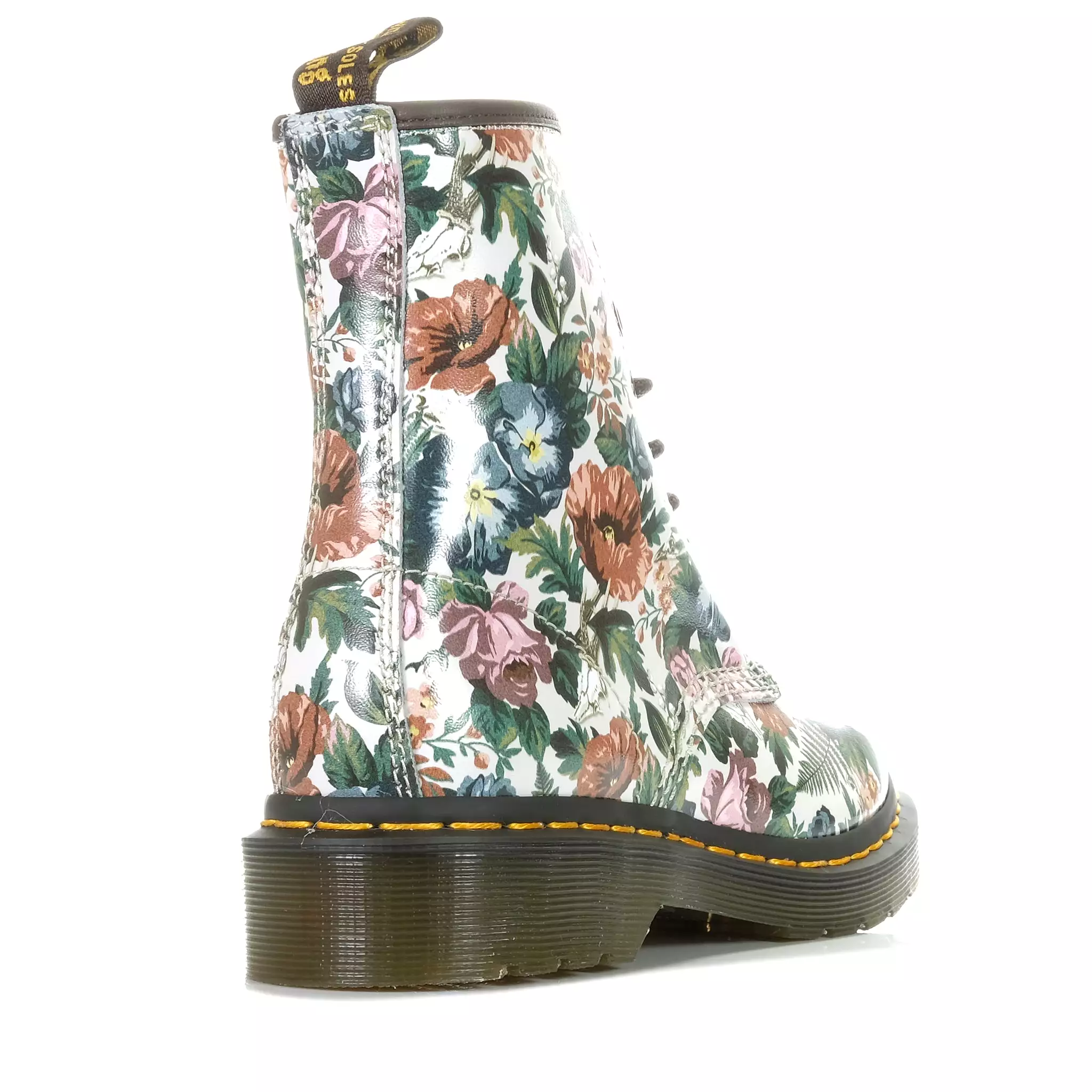 Dr Martens 8 Eye 1460 English Garden Print Backhand