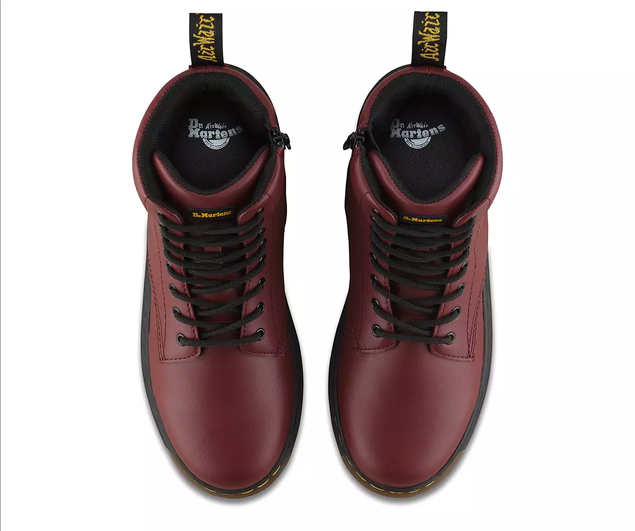 Dr Martens - Cherry Red Malky Leather