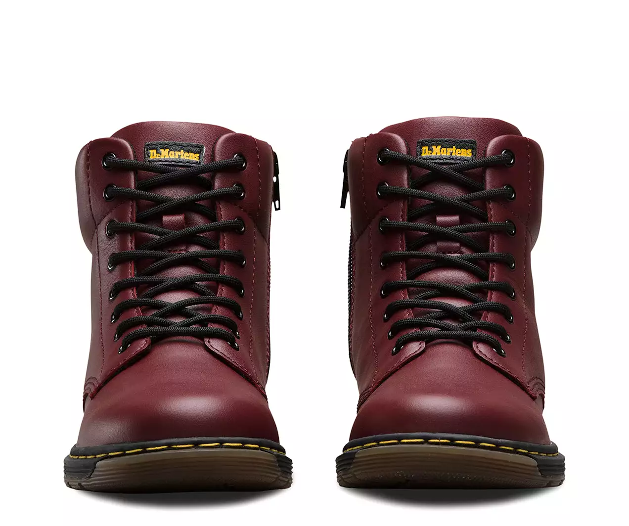 Dr Martens - Cherry Red Malky Leather