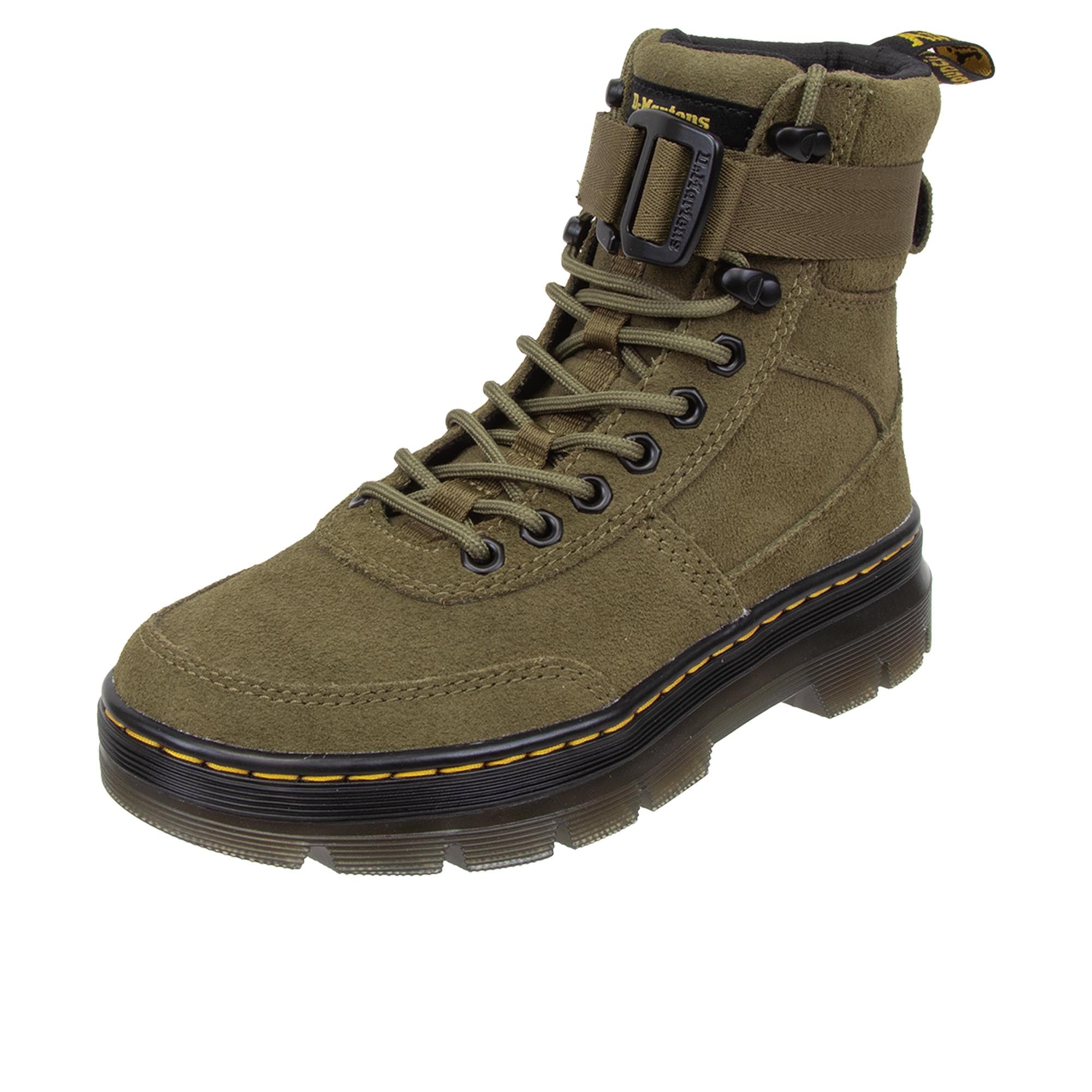 Dr Martens Combs Tech Suede Olive