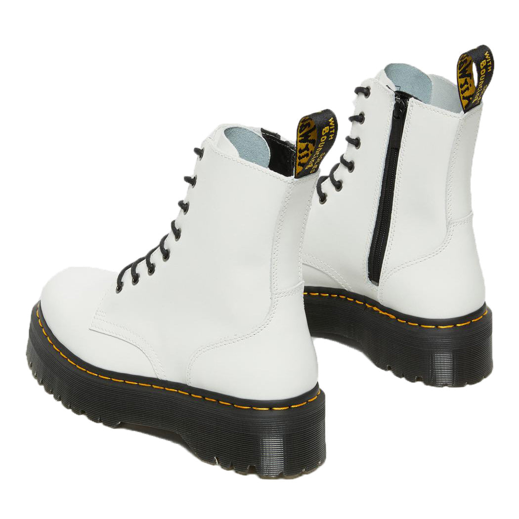    Dr. Martens Eye Boot Jadon White Polished Smooth