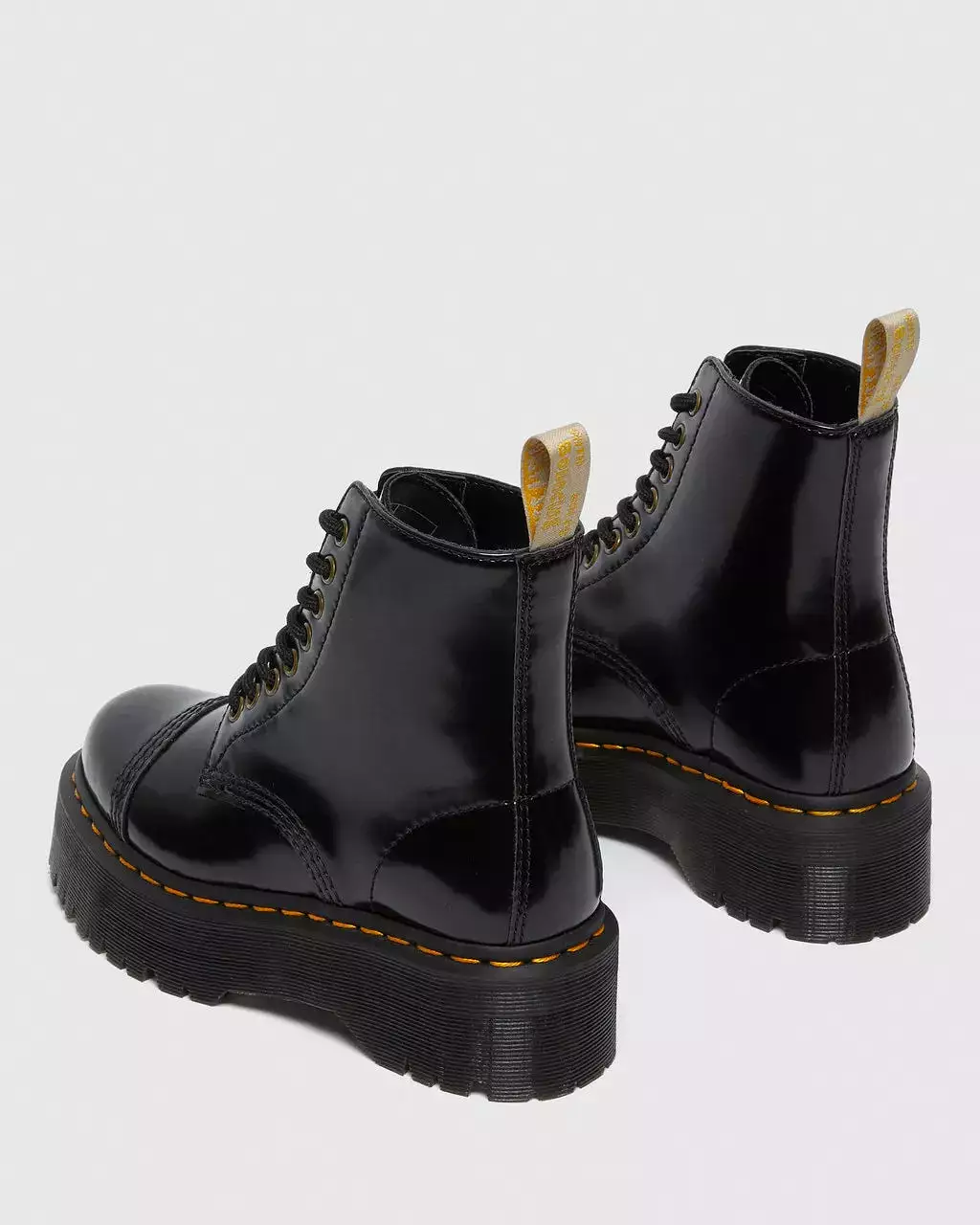 Dr Martens - Vegan Sinclair Platform Black Oxford Boots 26410001