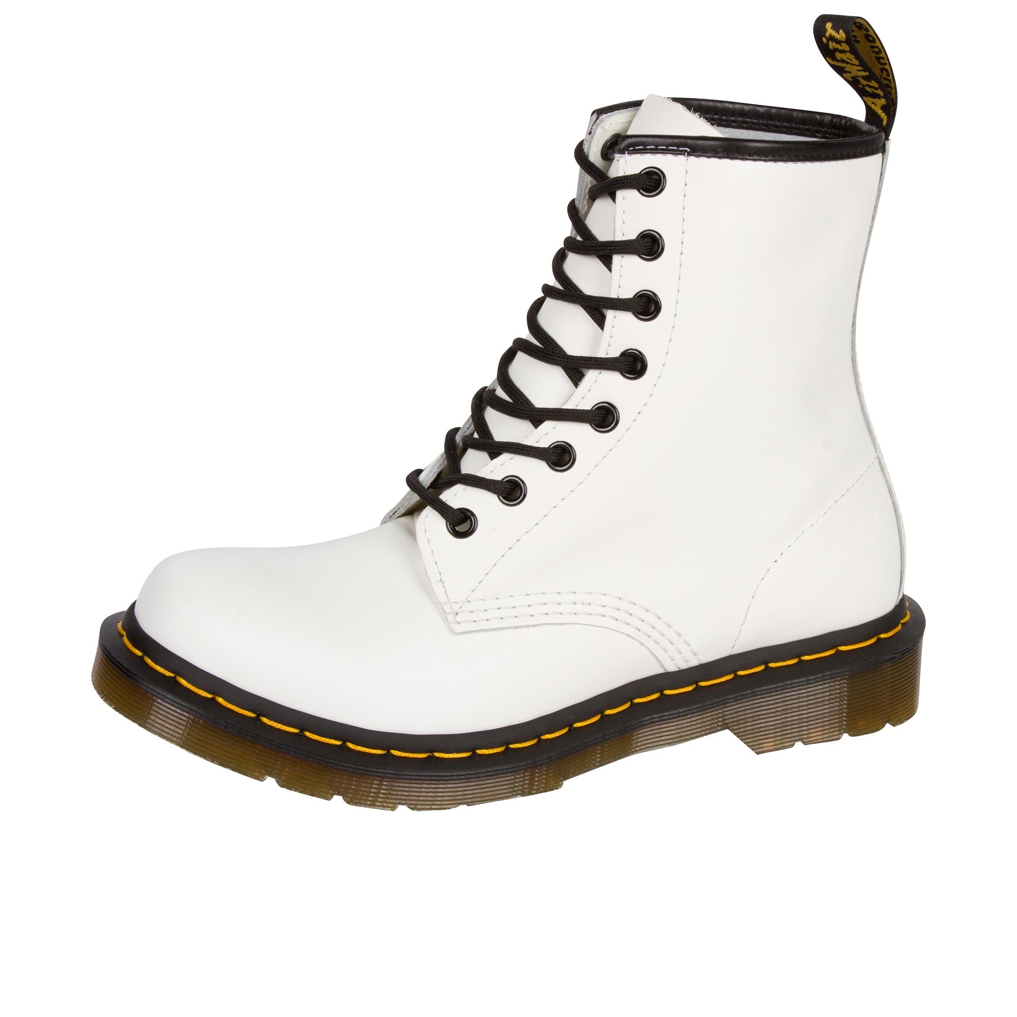 Dr Martens Womens 1460 W Smooth White