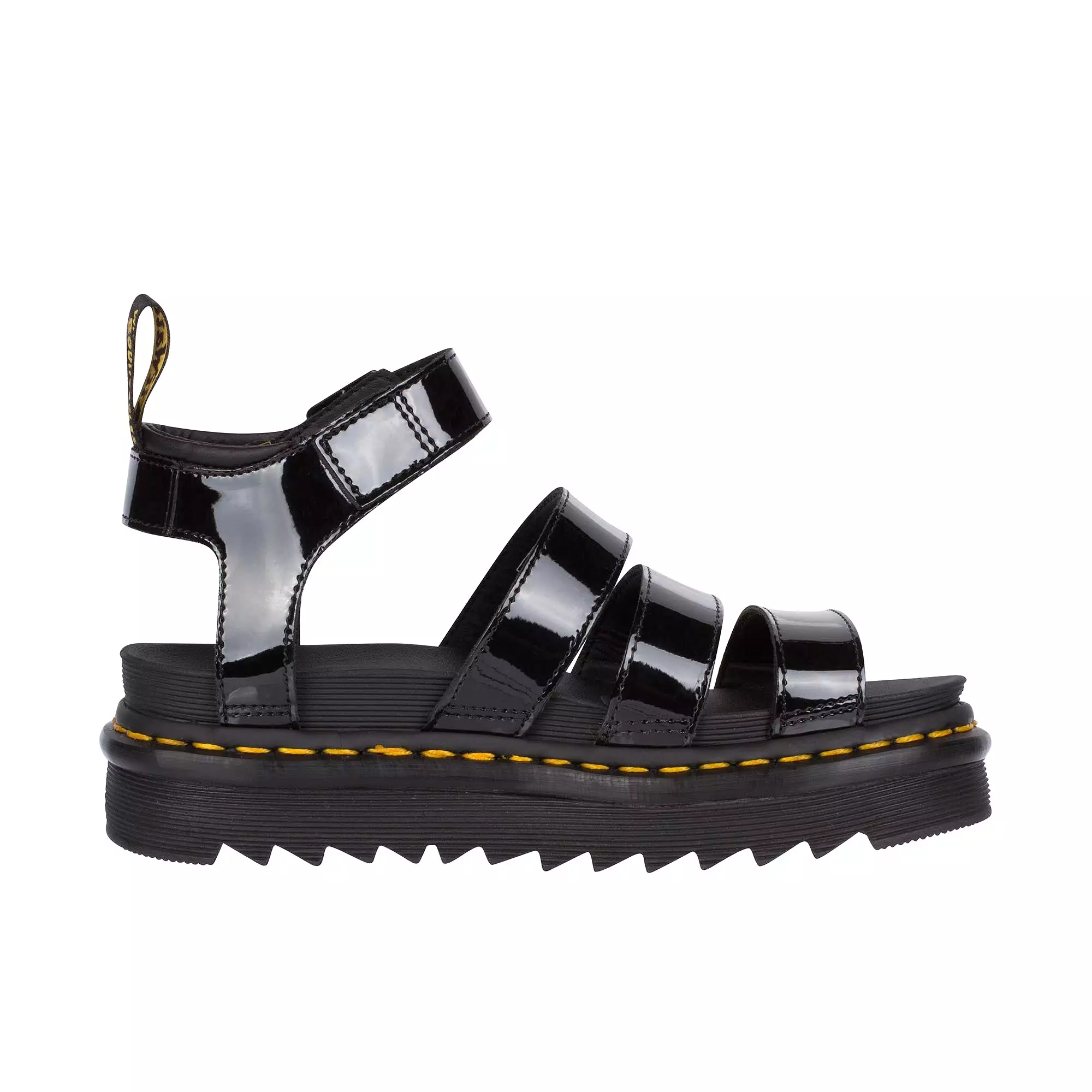 Dr Martens Womens Blaire Patent Lamper Black