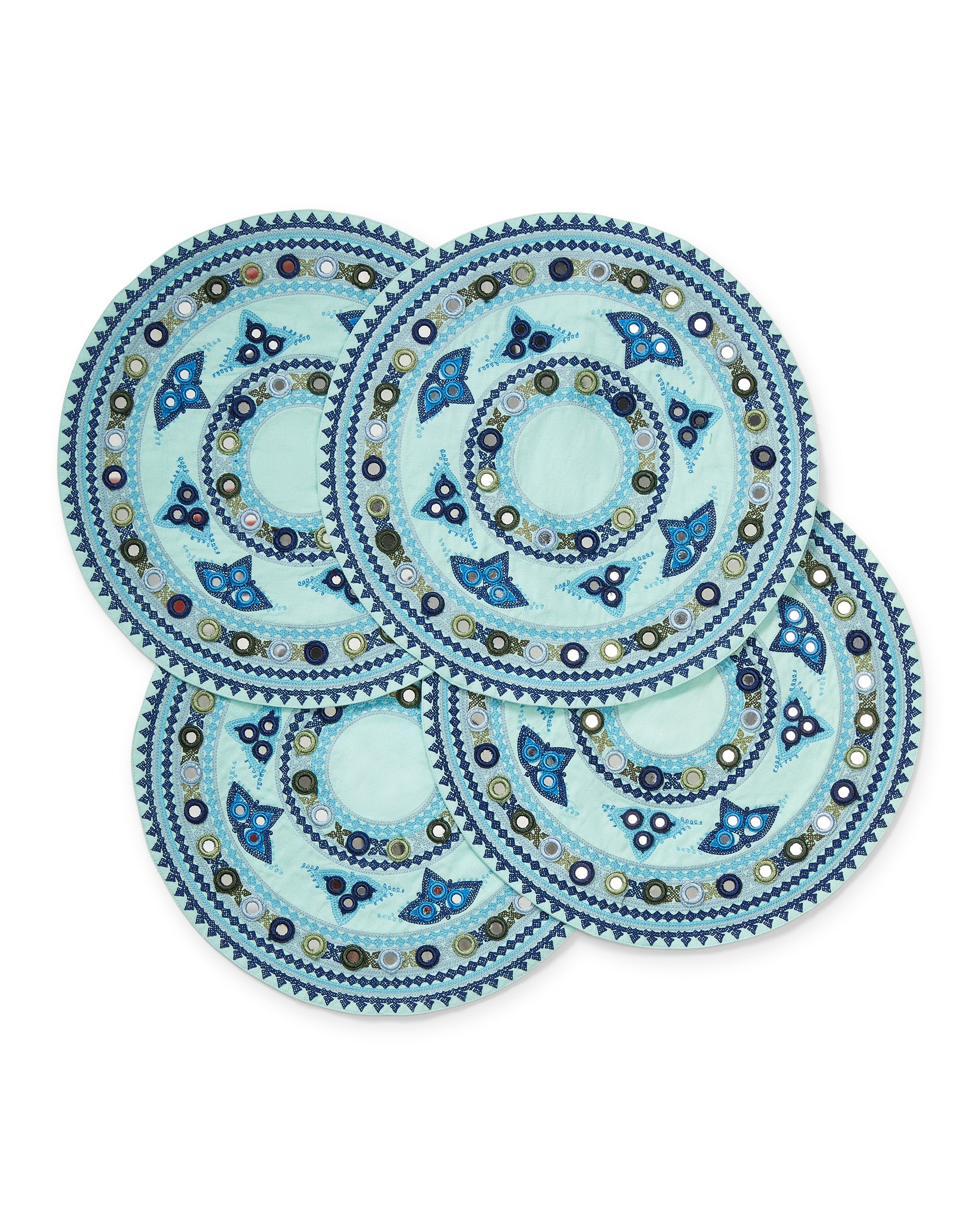 Embroidered Placemat Set of 4