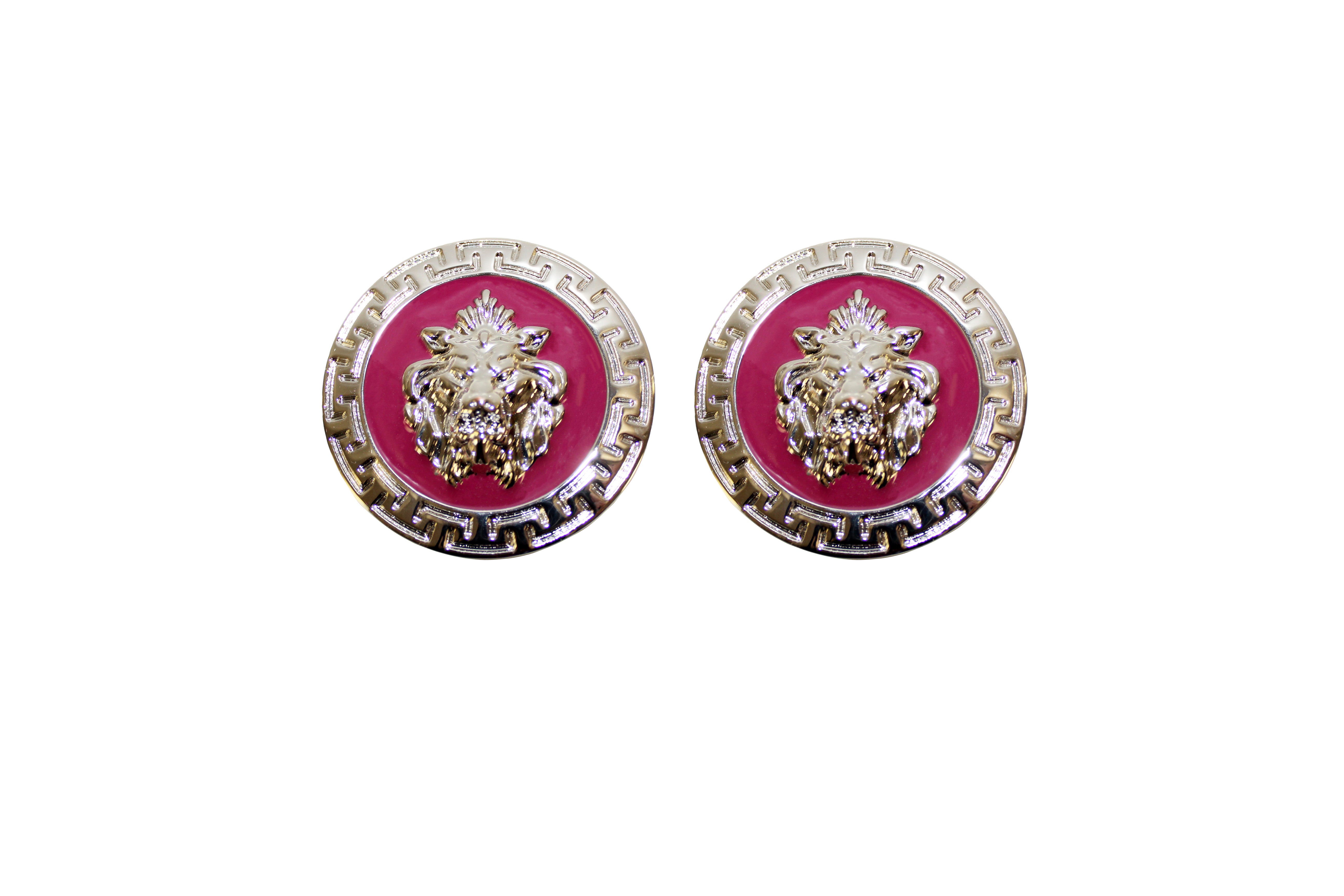 Emilio Franco Couture Silver Cufflinks - 7 COLORS