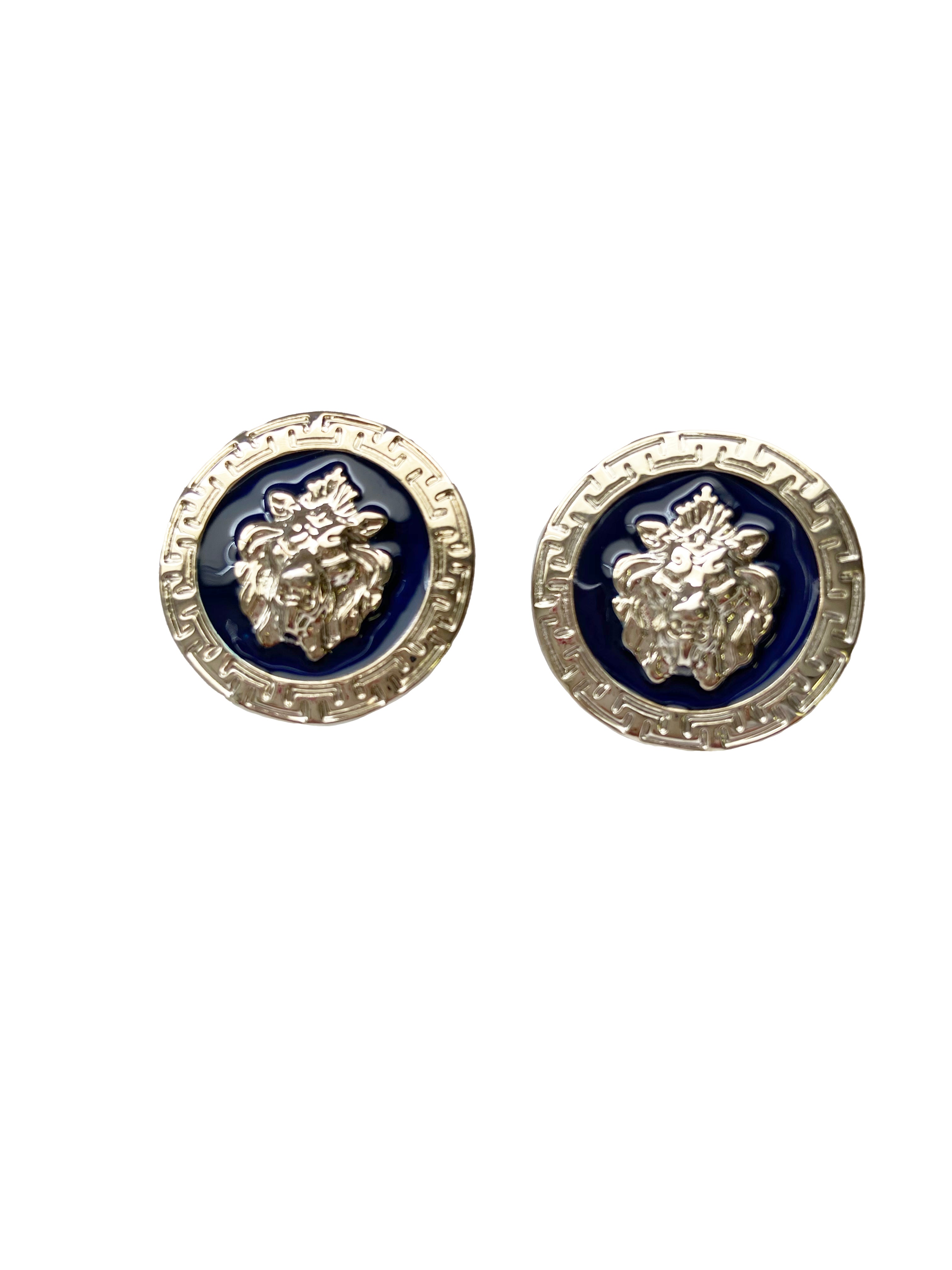 Emilio Franco Couture Silver Cufflinks - 7 COLORS