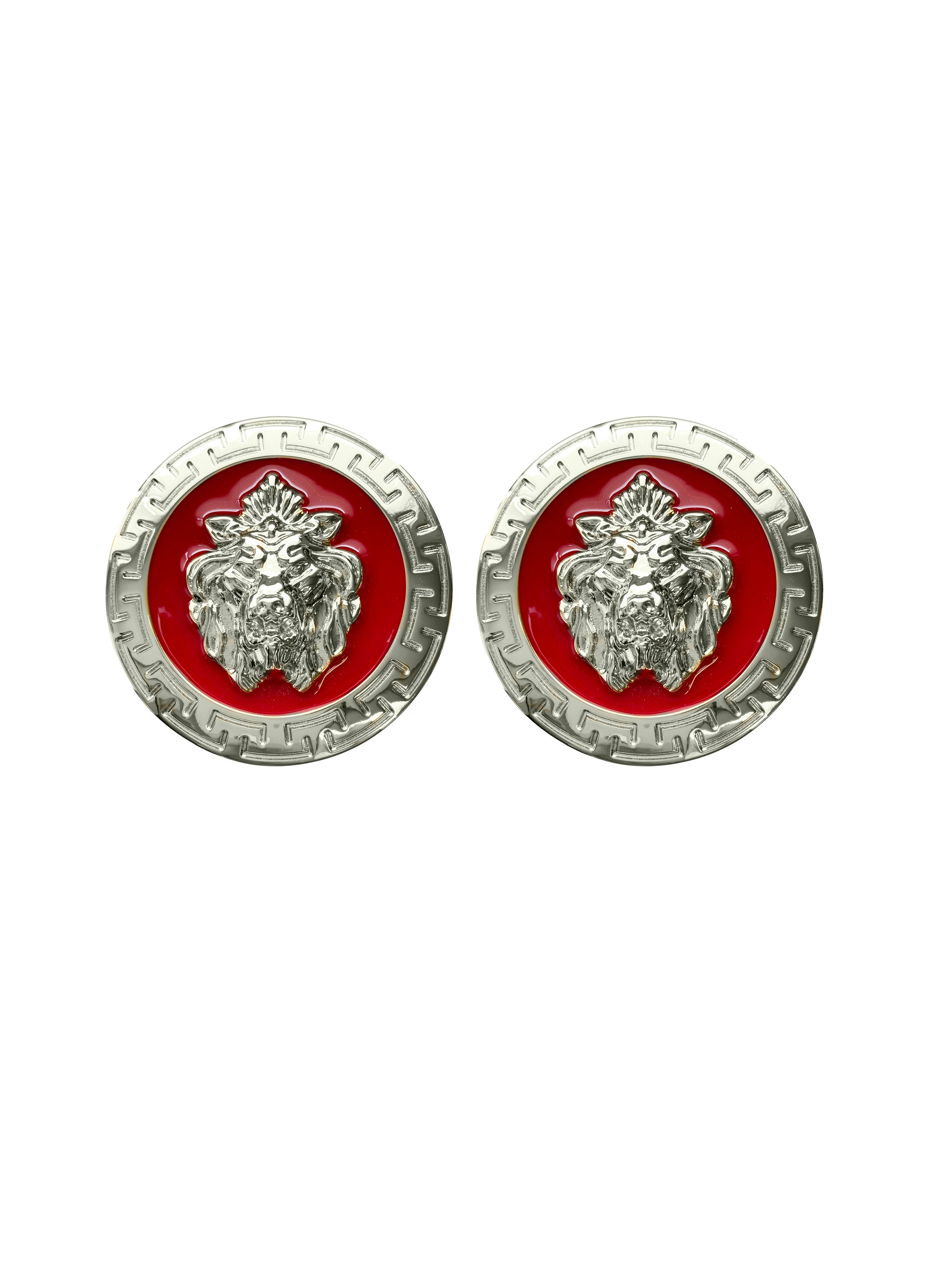 Emilio Franco Couture Silver Cufflinks - 7 COLORS