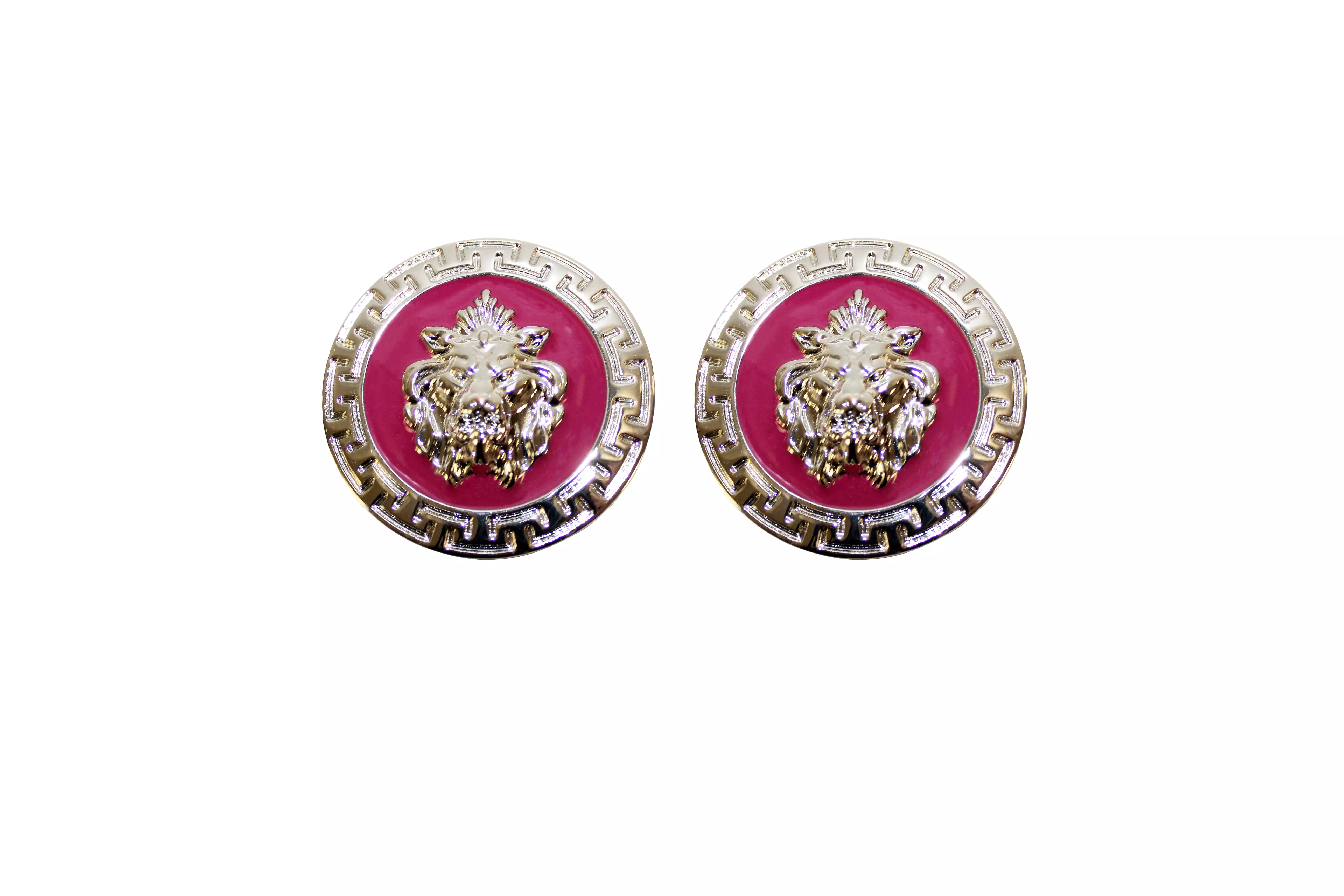 Emilio Franco Couture Silver Cufflinks - 7 COLORS