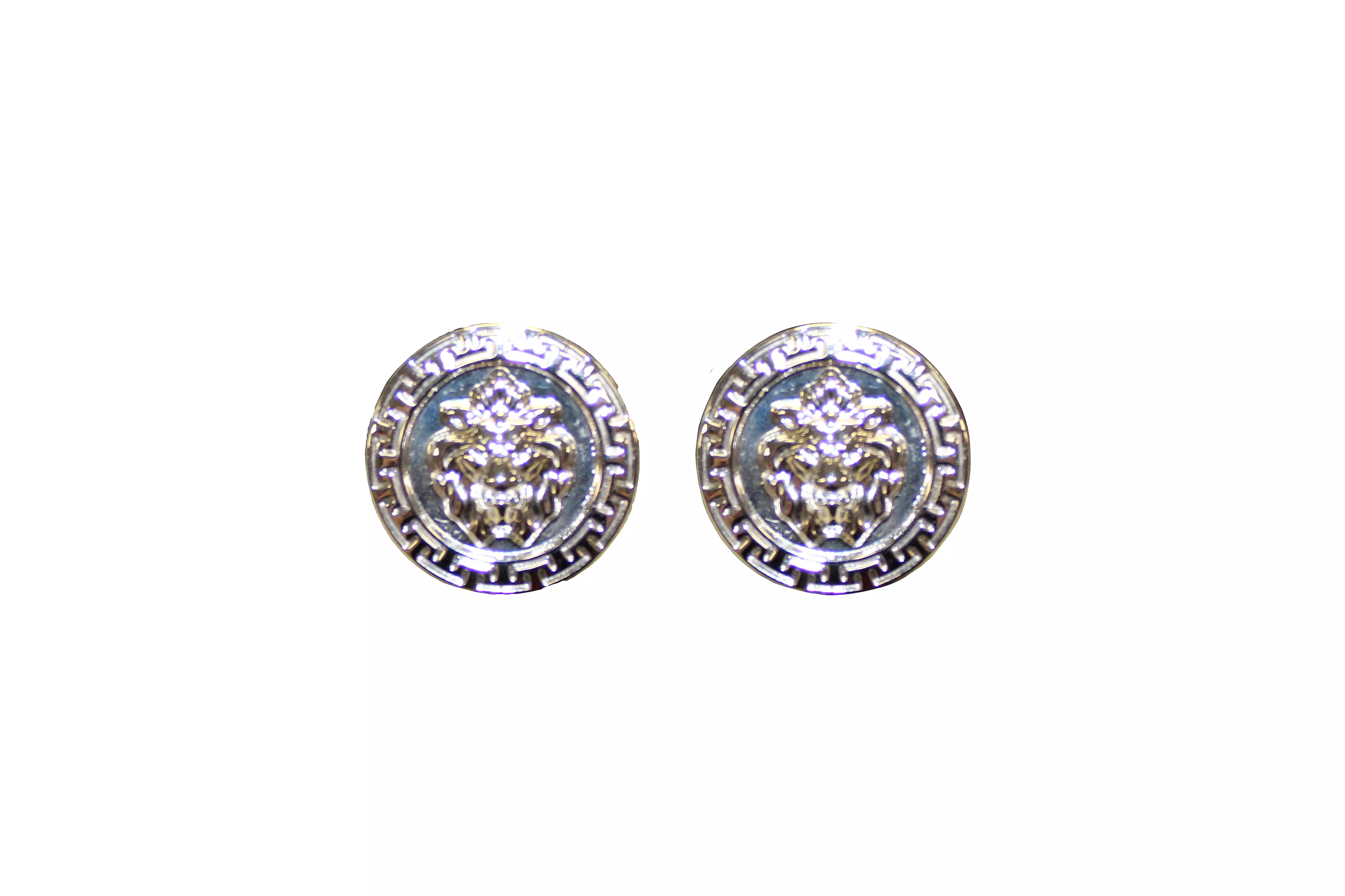 Emilio Franco Couture Silver Cufflinks - 7 COLORS