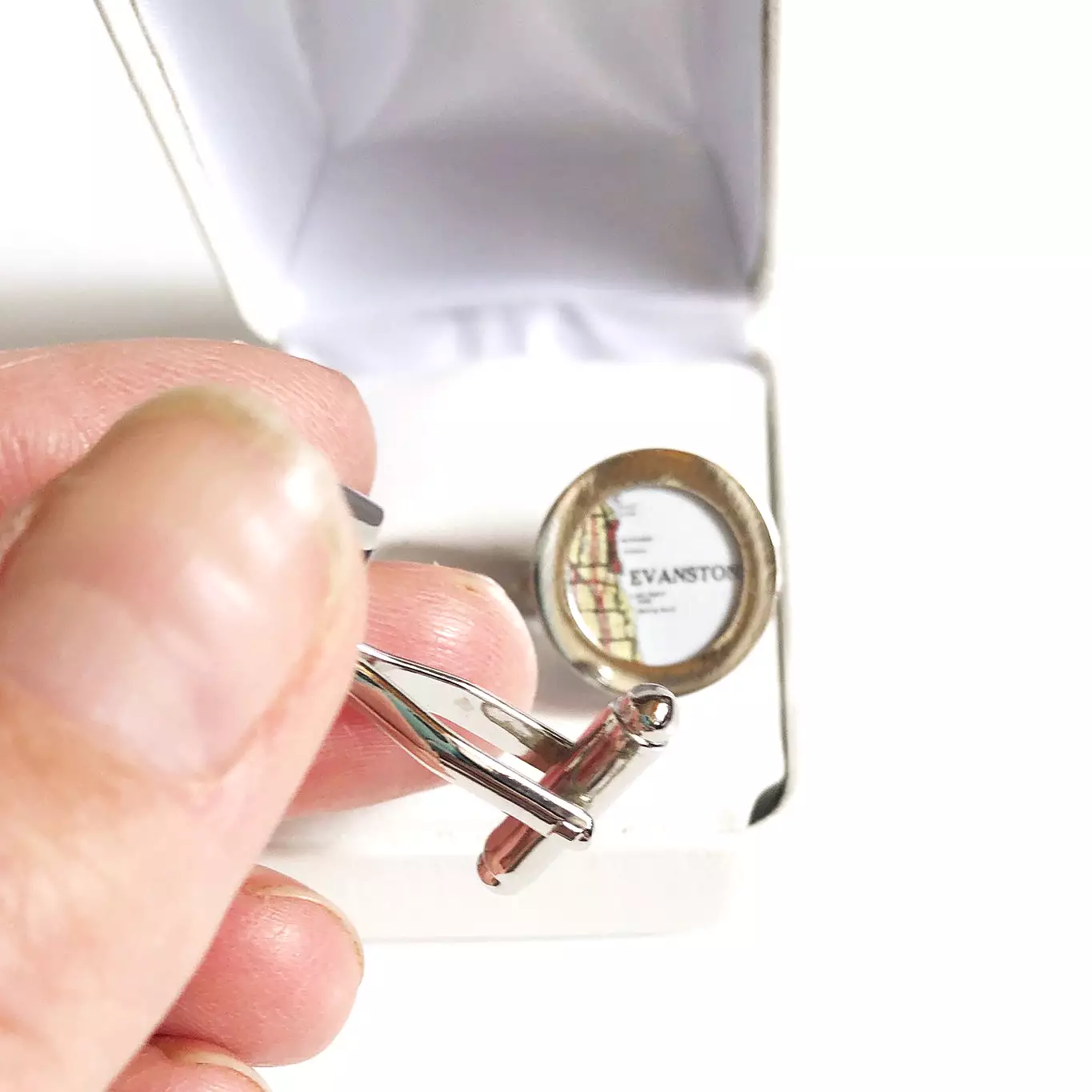 Evanston Map Cufflinks