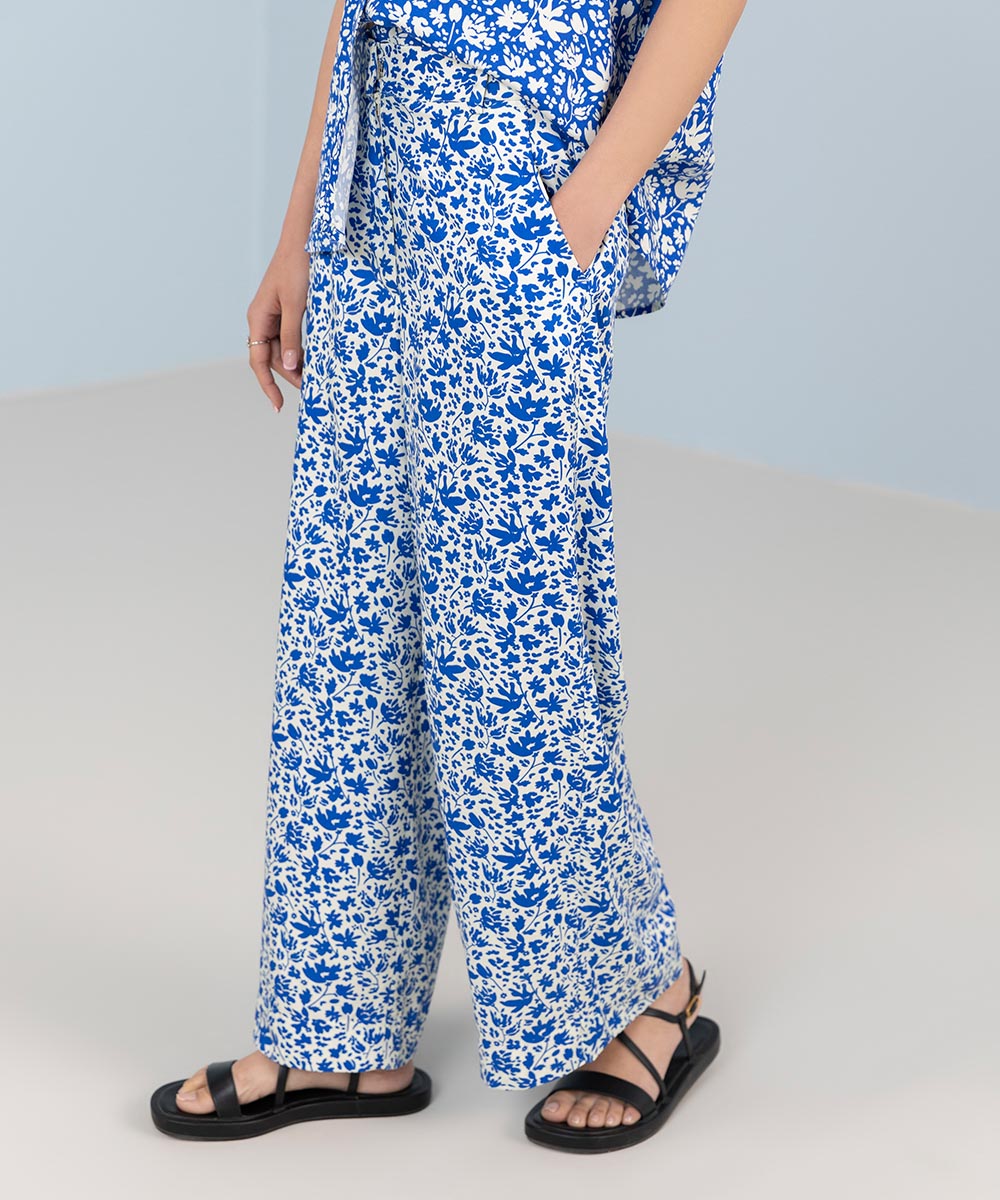 Floral Printed Culottes