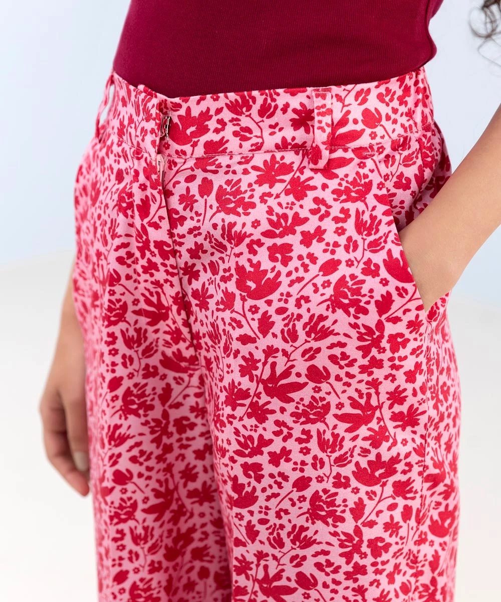 Floral Printed Culottes