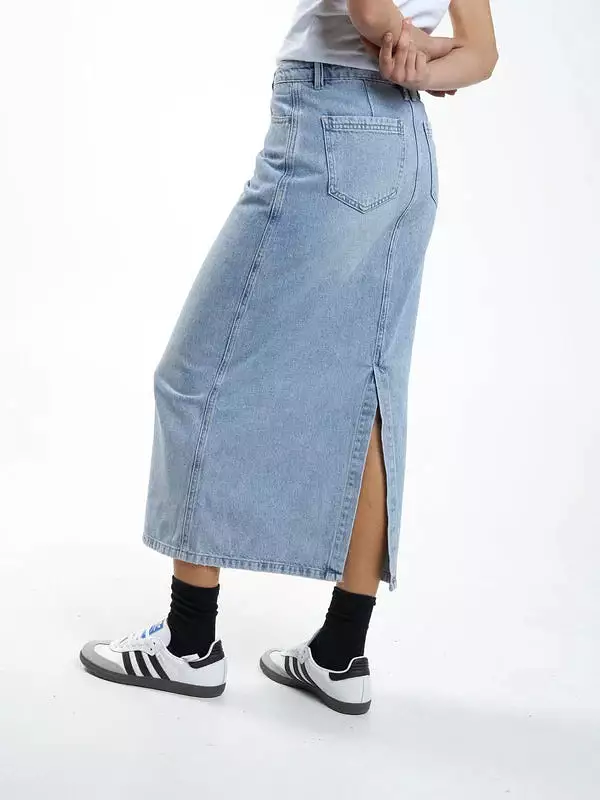 Frankie Denim Skirt - Endless Blue