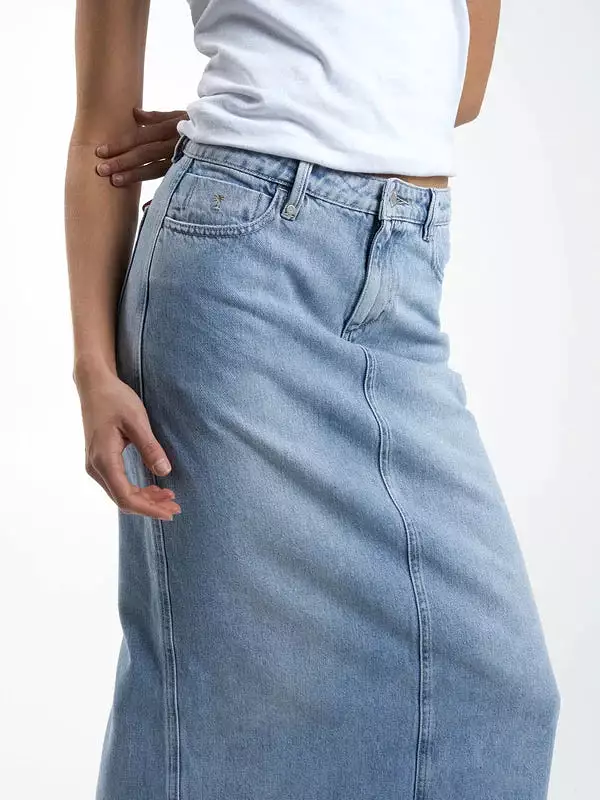 Frankie Denim Skirt - Endless Blue