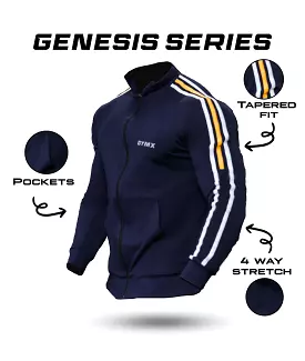 Genesis GymX Jacket: Epic Blue