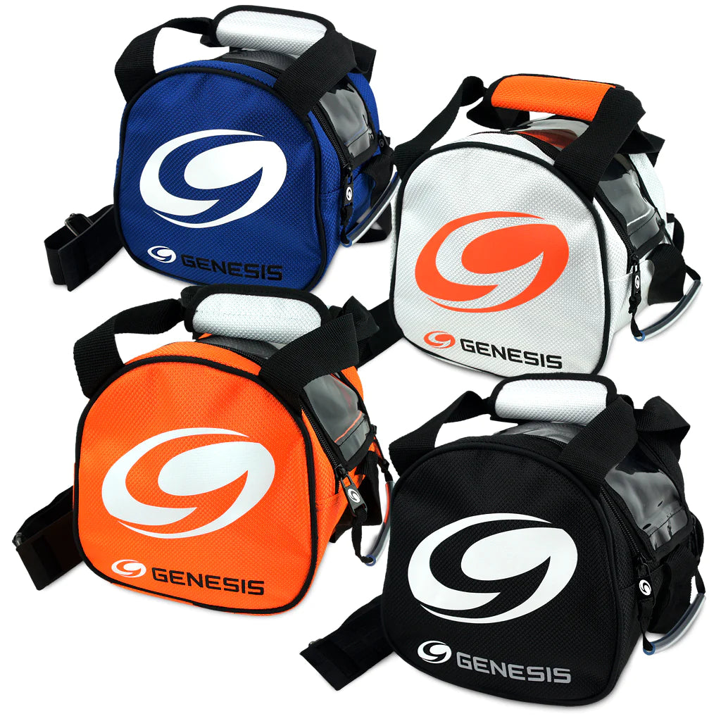 Genesis Single Sport Add-On-Ball Blue Bag Bowling Bag