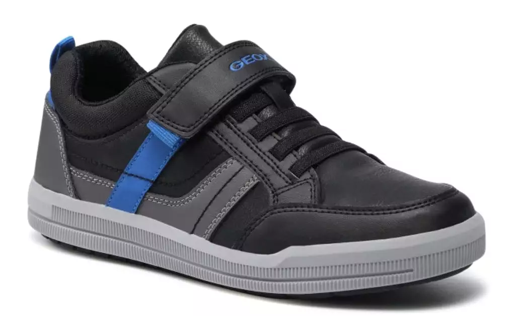 Geox Arzach Black Royal Sneakers