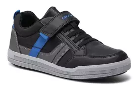 Geox Arzach Black Royal Sneakers